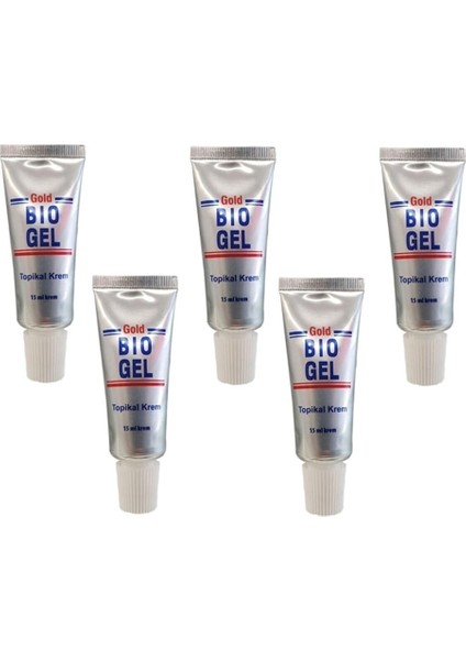 Anestezi Jel Biogel Mıcrobladıng Tropical Cream 15 ml 5 Adet