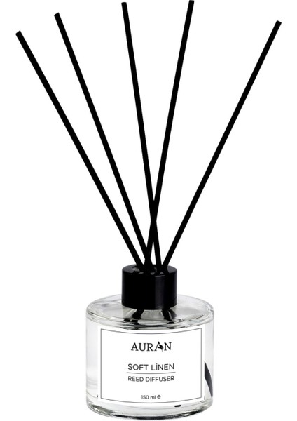 Soft Linen Çubuklu Oda Kokusu Bambu Kokusu Soft Linen Reed Diffuser 150ml