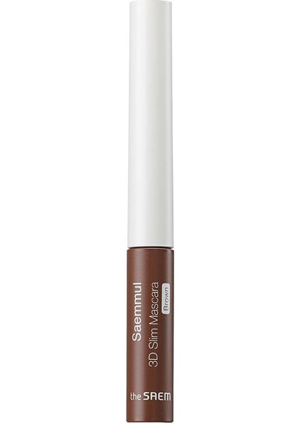 Üç Boyutlu Ultra Ince Rimel - Saemmul 3D Slim Mascara - Brown