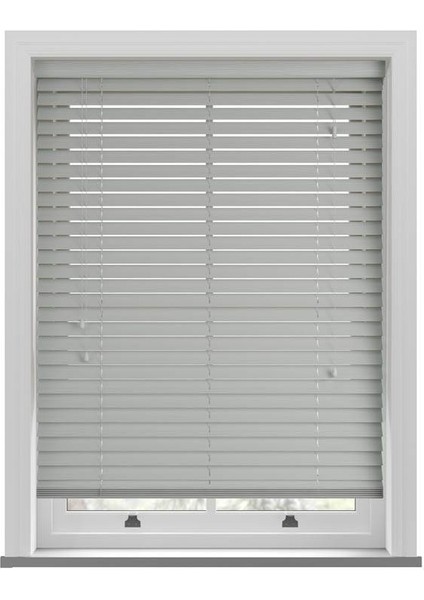 Ahşap Jaluzi Perde 50MM, Ahşap Perde, Ahşap Panjur Perde Gri fiyatları