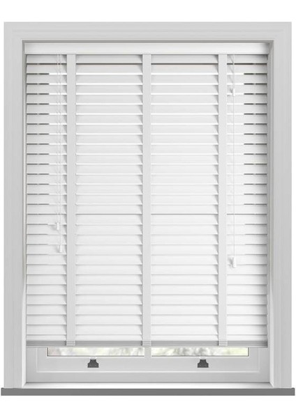 Ahşap Jaluzi Perde 50MM, Ahşap Perde, Ahşap Panjur Perde, Beyaz Kurdeleli fiyatları