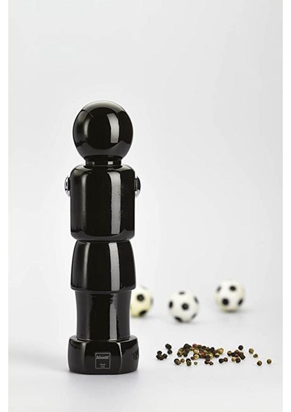 Soccer Player Karabiber Değirmeni Siyah 23 cm