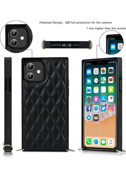 iPhone 12/12 Pro (6,1 Inç) Için Desenli Cep Telefonu Kılıfı (Yurt Dışından)