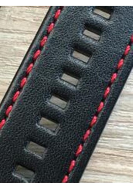 Buzağı Deri El Yapımı Kırmızı Mavi Dikiş Bileklik Watch Band Askı Kemeri Bilezik Için | Bantlar (Yurt Dışından) modelleri