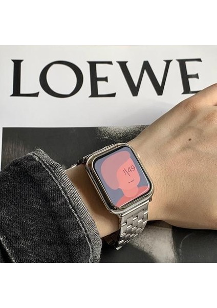 Paslanmaz Çelik Kayış Apple Watch Band Askı Için Yedek Bilezik Spor Band Iwatch | Izle Bantları (Yurt Dışından) modelleri