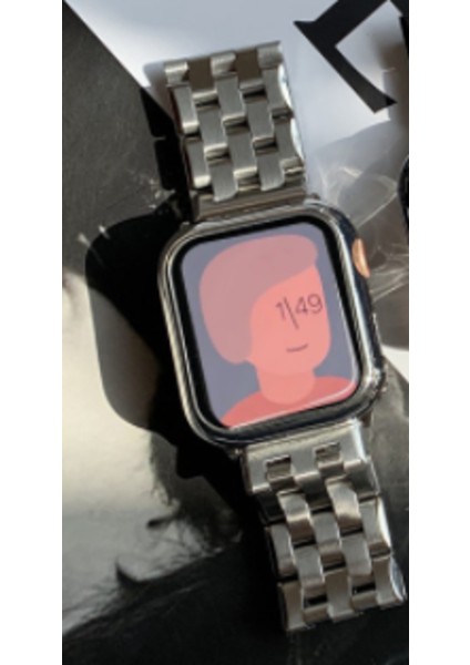 Paslanmaz Çelik Kayış Apple Watch Band Askı Için Yedek Bilezik Spor Band Iwatch | Izle Bantları (Yurt Dışından) fırsatları