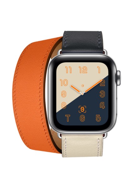 Inek Deri Çift Tur Askısı Apple Izle Iwatch Serisi Döngü Bilezik Değiştirme Çelik | Bantlar (Yurt Dışından) fiyatları