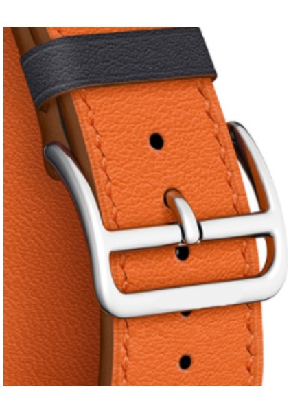 Inek Deri Çift Tur Askısı Apple Izle Iwatch Serisi Döngü Bilezik Değiştirme Çelik | Bantlar (Yurt Dışından) modelleri