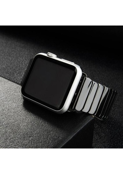 Seramik Strap Apple Watch Band Paslanmaz Çelik Apple Watch Için Iwatch Bilezik Için | Bantlar Izle (Yurt Dışından)