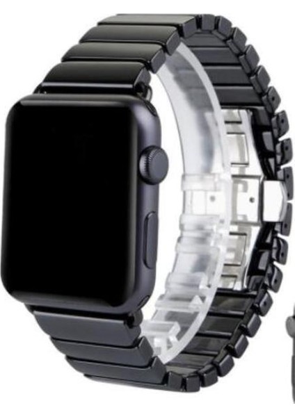 Seramik Strap Apple Watch Band Paslanmaz Çelik Apple Watch Için Iwatch Bilezik Için | Bantlar Izle (Yurt Dışından) fırsatları