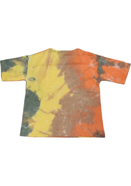 Erkek Çocuk /kız Çocuk Batik Desenli Oversize Tişört fiyatları