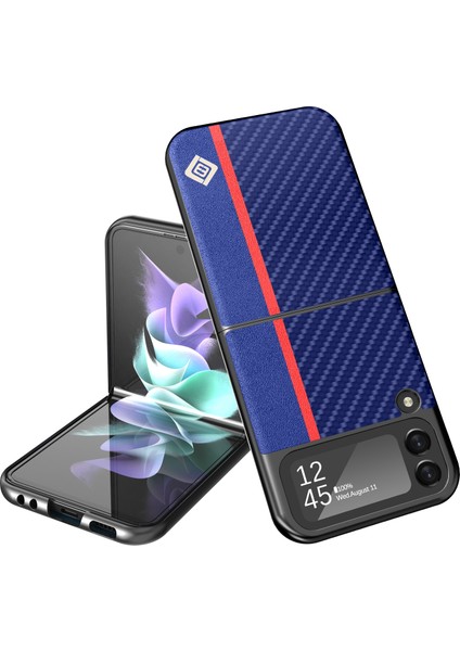 Galaxy Z Fold3 Için Çiçek Desenli Telefon Kılıfı - Siyah (Yurt Dışından) fırsatları