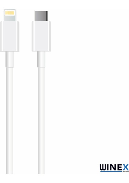 SX25P 3A 45W Type-C To Lightning Data ve Hızlı Şarj Kablosu 3’lü Paket 1, 2, 3 Metre Beyaz fırsatları