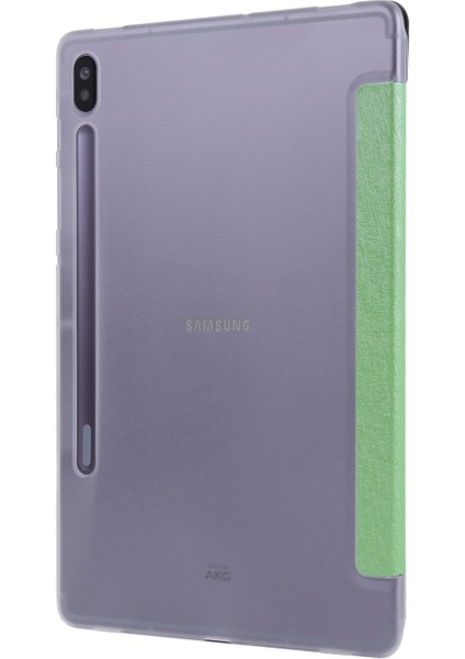 Samsung Galaxy Tab S8 / Tab S7 Ipek Doku Flip Deri Tablet Kılıf Için (Yurt Dışından)