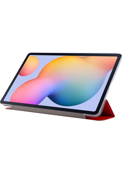 Samsung Galaxy Tab S8 + / Tab S7 + Ipek Doku Flip Deri Tablet Kılıf Için (Yurt Dışından)