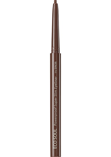 Uzun Süreli Kalıcı Süper Ince Eyeliner - Eco Soul Powerproof Super Slim Eyeliner - Thrill Brown fiyatları