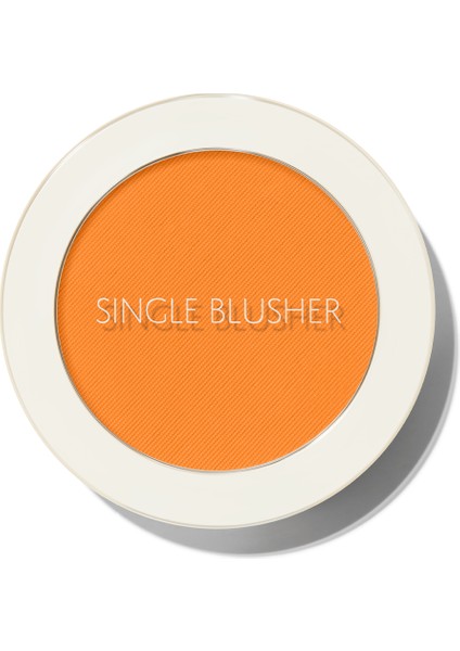 Single Blusher Selfie Orange Işıltılı Etkiyle 5 g Uzun Süre Kalıcı Makyaj fiyatları