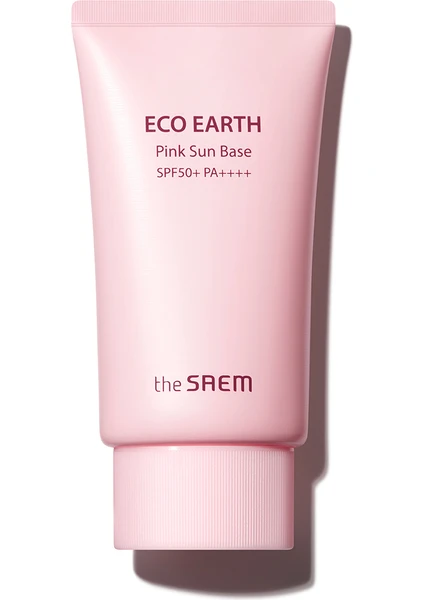 The Saem Aydınlatıcı Etkili Pink Sun Base - Eco Earth Pink Sun Base (50 gr)