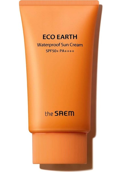 Suya Dayanıklı Güneş Koruyucu 50 gr - Eco Earth Waterproof Sun Cream Spf 50+ ve Pa++++