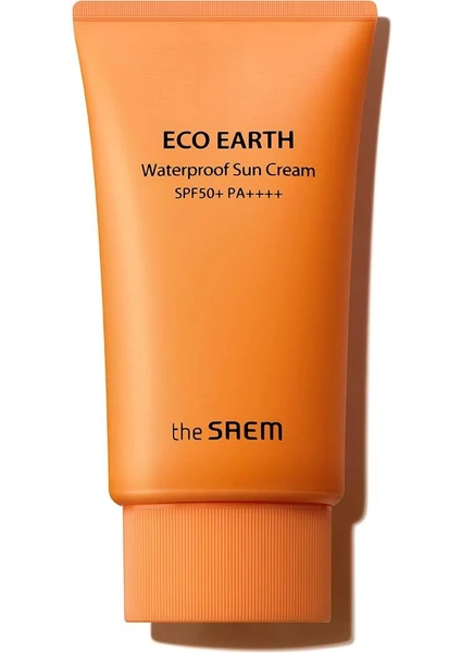 The Saem Suya Dayanıklı  Güneş Koruyucu 50 gr - Eco Earth Waterproof Sun Cream Spf 50+ ve Pa++++