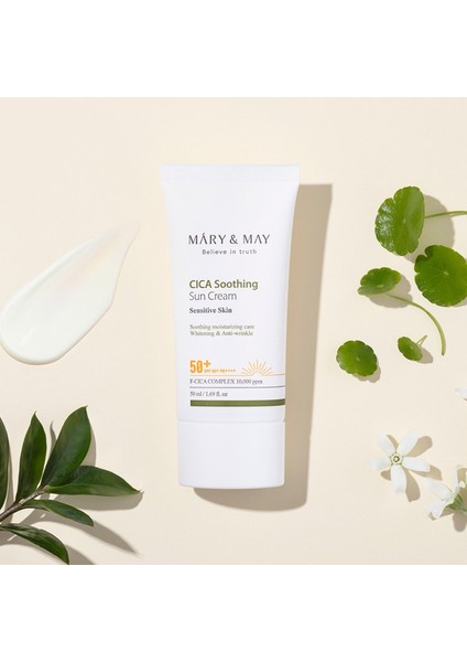 Cica Soothing Sun Cream - Cica Yatıştırıcı Güneş Kremi SPF50+ Pa++++ 50ML fiyatları