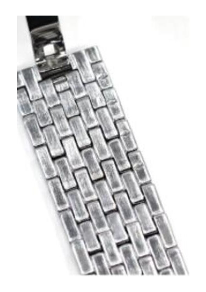 Lüks Paslanmaz Çelik Elmas Metal Bant Apple Watch Boncuk Çelik Kayış Iwatch Serisi | Watch Bands (Yurt Dışından) modelleri