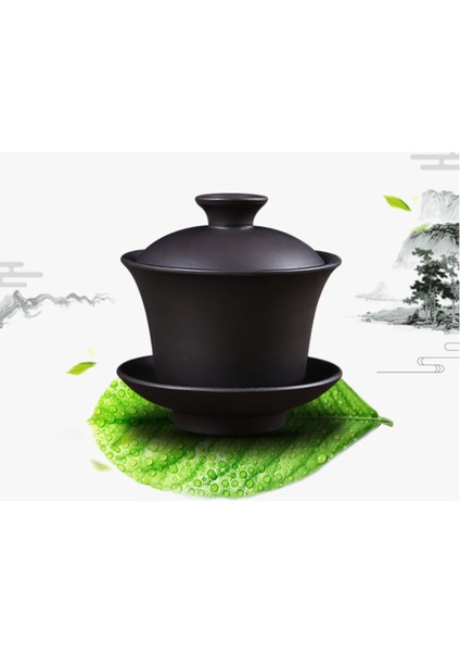 Zisha Çay Seti Kung Fu Set Ev Basit Chaoshan Komple Set Seramik Çay Tepsisi Çaydanlık Çay Fincanı Çay Seti (Yurt Dışından)