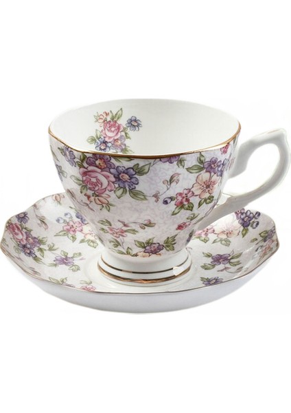 Yaratıcı Kemik Çini Kahve Fincanı ve Tabağı Ingiliz Öğleden Sonra Çay Siyah Çay Bardağı Setleri Espresso Fincan Kahve Kupa Parti Drinkware | Kahve Fincanı ve tabak Setleri (Yurt Dışından)