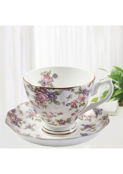 Yaratıcı Kemik Çini Kahve Fincanı ve Tabağı Ingiliz Öğleden Sonra Çay Siyah Çay Bardağı Setleri Espresso Fincan Kahve Kupa Parti Drinkware | Kahve Fincanı ve tabak Setleri (Yurt Dışından) fırsatları