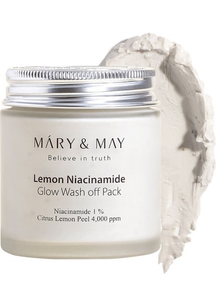 Lemon Niacinamide Parlaklık Sağlayan Cilt Bakım Maskesi 125 Ml