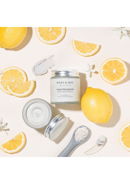 Lemon Niacinamide Parlaklık Sağlayan Cilt Bakım Maskesi 125 Ml