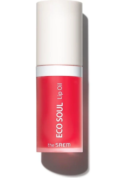 The Saem Dolgun Görünüm Sağlayan Nemlendirici Dudak Yağı Eco Soul Lip Oil - Berry