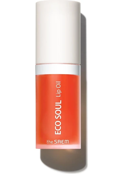 The Saem Dolgun Görünüm Sağlayan Nemlendirici Dudak Yağı Eco Soul Lip Oil - Grapefruit