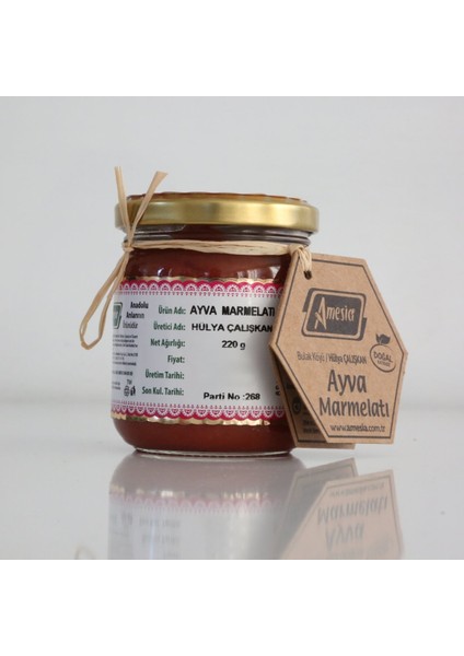 Ayva Marmelatı 220 gr