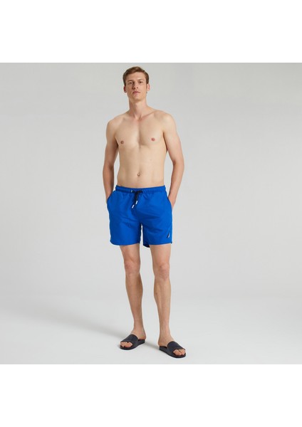 Nautıca Erkek Mavi Standart Fıt Şort Mayo TC25515T.4SJ