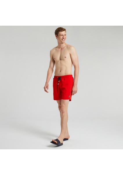 Nautıca Erkek Kırmızı Standart Fıt Şort Mayo TC25515T.6EY