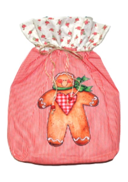Kırmızı Ginger Ekmek Torbası