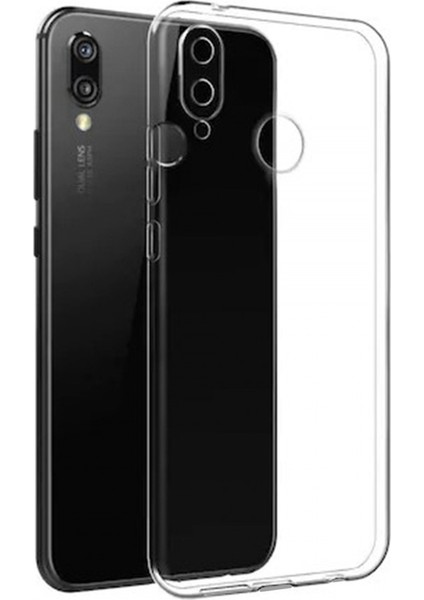 Xiaomi Redmi Note 7 Pro Kılıf Şeffaf Silikon Kamera Korumalı 3D