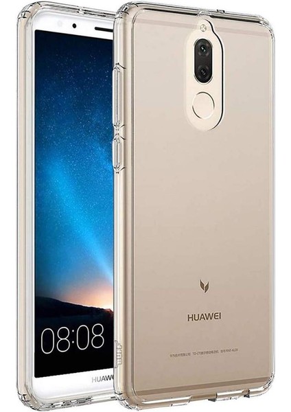 Huawei Mate 10 Lite Kılıf Şeffaf Silikon Kamera Korumalı 3D