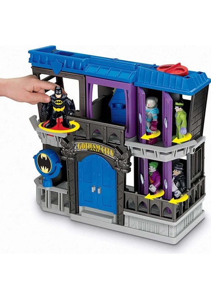 W9642 Imaginext® Dc Super Friends™ Gotham Hapishanesi Oyun Seti