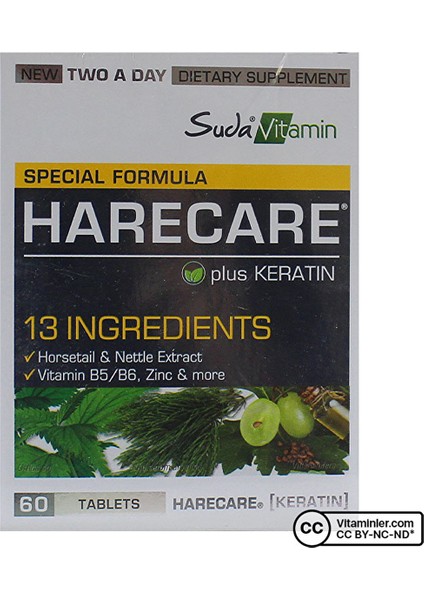 Suda Vitamin Harecare 60 Tablet