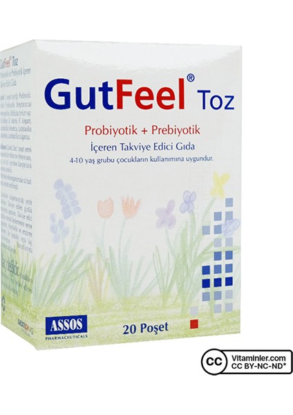 Gut Feel Probiyotik Prebiyotik 20 Saşe