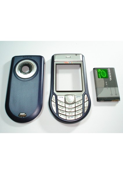 Nokia 6630 Kapak Tuş Takımı +Bl-5c Batarya,