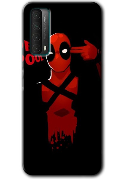 Bera Aksesuar Huawei P Smart 2021 Kılıf Hd Desen Baskılı Arka Kapak - Deadpool 4