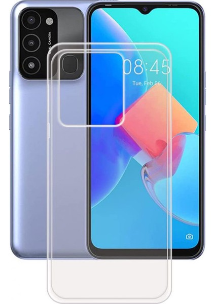 Tecno Spark 8c Slim Serisi Soft Tpu Silikon Kılıf - Şeffaf