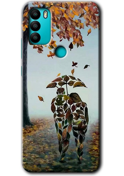 General Mobile Gm 21 Plus Kılıf Hd Desen Baskılı Arka Kapak - Doğadan Aşk