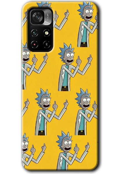 Xiaomi Redmi Note 11T Kılıf Hd Desen Baskılı Arka Kapak - Rick Felsefesi