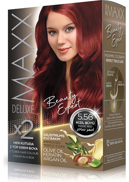 Deluxe Krem Set Boya 5.56 Kızıl Büyü