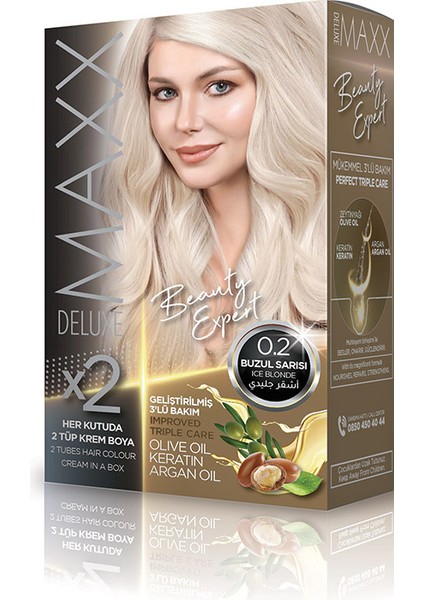 Deluxe Krem Set Boya 0.2 Buzul Sarısı