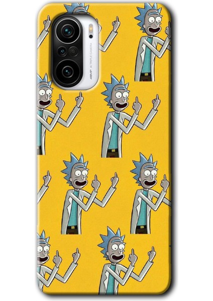 Xiaomi Redmi K40 Pro Kılıf Hd Desen Baskılı Arka Kapak - Rick Felsefesi